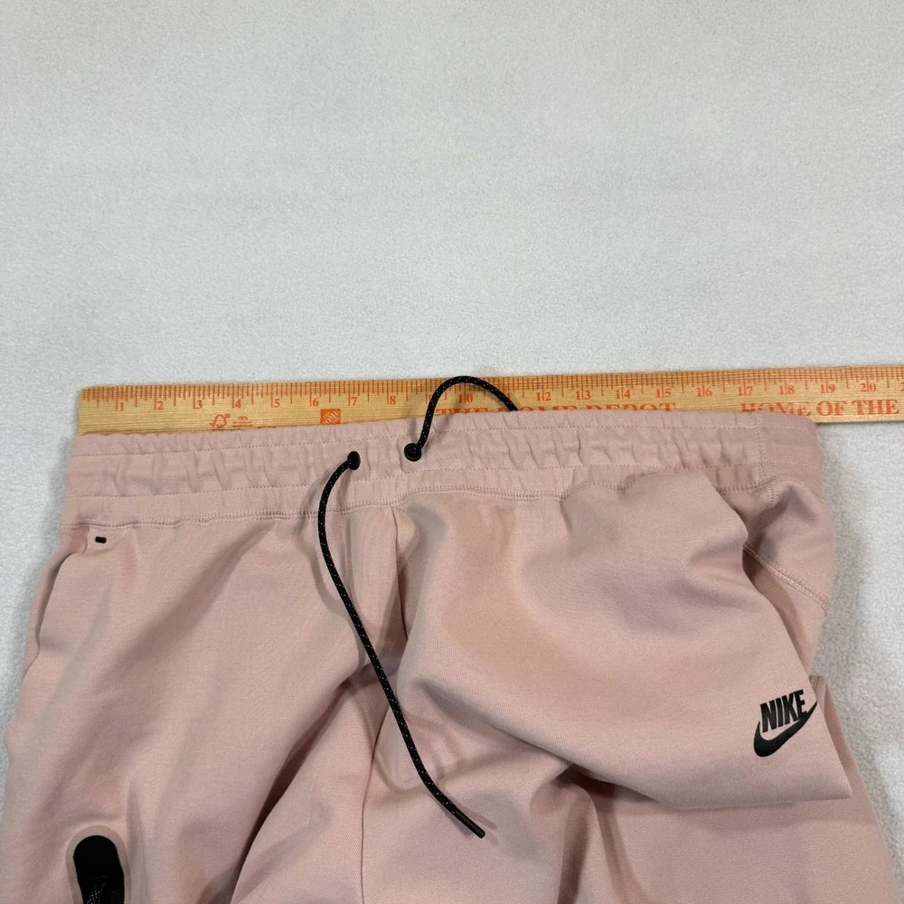 Nike Sweatpants Womens 1X Medium Pink Tech Fleece Running Athletic Joggers Pants